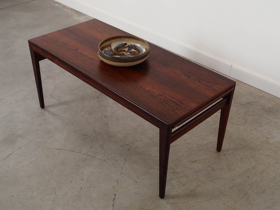 Image 1 of Rosewood coffee table, Danish design, 1970s, designer: Illum Wikkelsø, manufacturer: Koefoeds Møbelfabrik