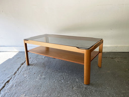 1960’s mid century modern solid teak coffee table by Myer