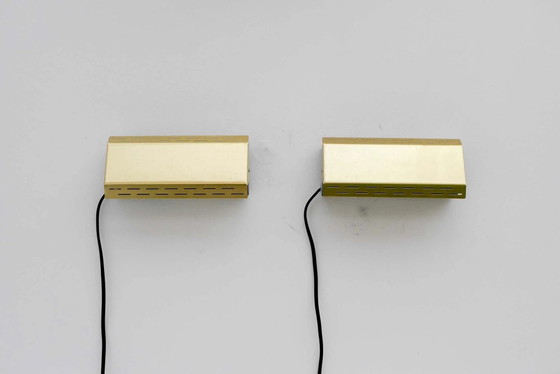 Vintage Brass Wall Sconces Örsjö, Mid-Century Modern Style, circa 1965 – Örsjö Belysning, Wall lights, Metal (photo 9 of 13)