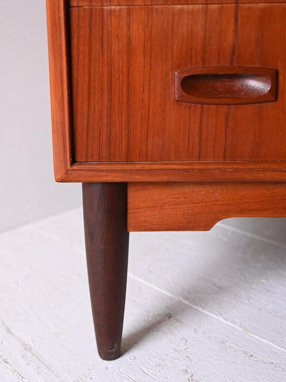 Image 1 of Scandinavische vintage teakhouten voorraadkast Sestina, jaren 1960