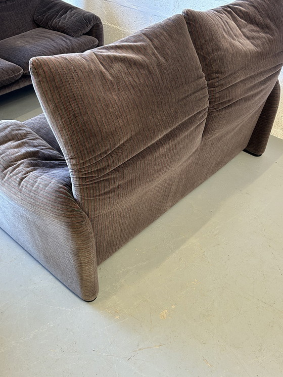 Image 1 of Ensemble canapé Cassina Maralunga vintage