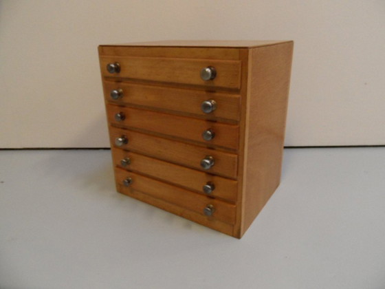 Image 1 of Vintage ladekastje horlogemaker