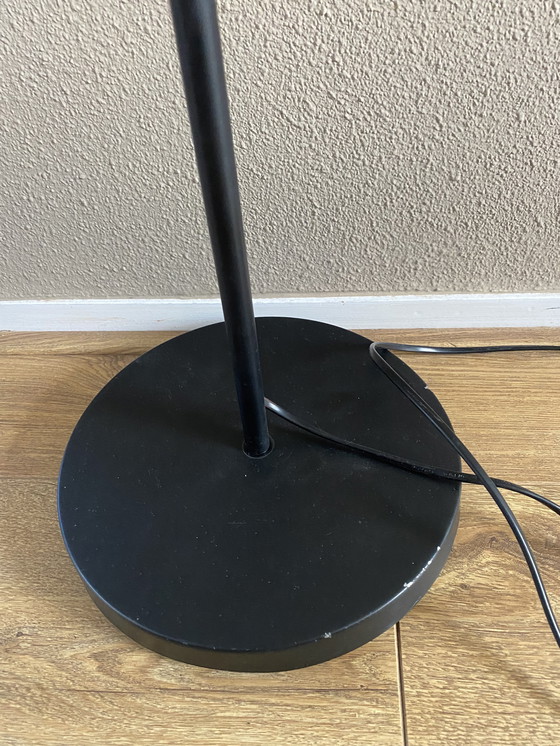 Image 1 of Lampadaire noir en forme de canne à pêche