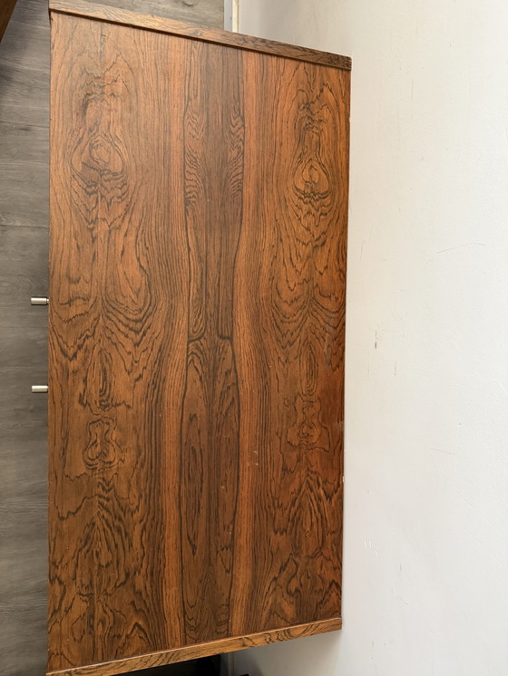 Image 1 of Rosewood veneer cabinet from the 1960s