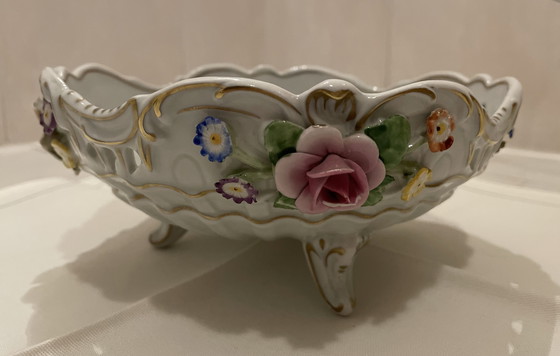 Image 1 of Rara ciotola / vaso / decorazione in porcellana Ø 18 cm di Plaue 1817