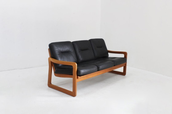 Canapé vintage vintage en teck massif Holstebro MöbelFabrik 1960 – Canapés 3 places, Wood (photo 9 of 10)