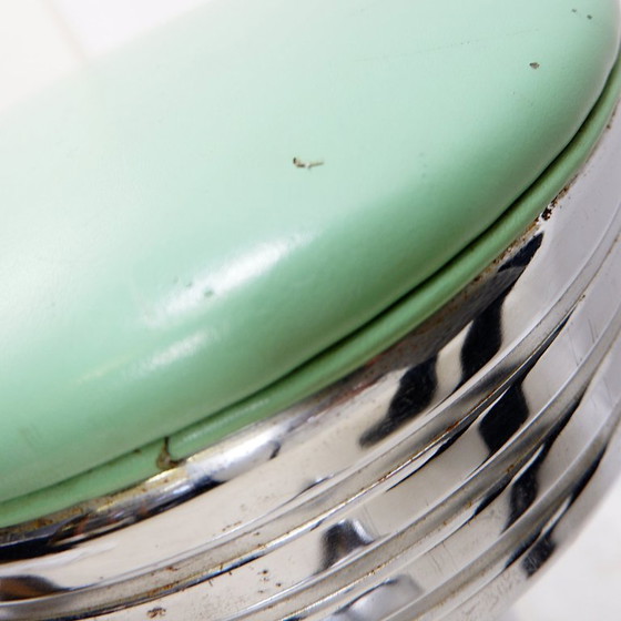 Image 1 of Coppia di sgabelli vintage in stile retrò degli anni '50.