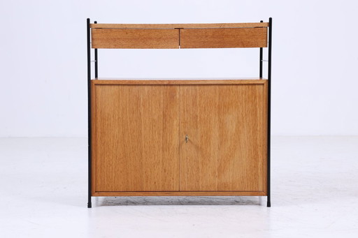 Vintage modular teak chest of drawers by WHB - Mid - Century string shelf storage 60s #07-02