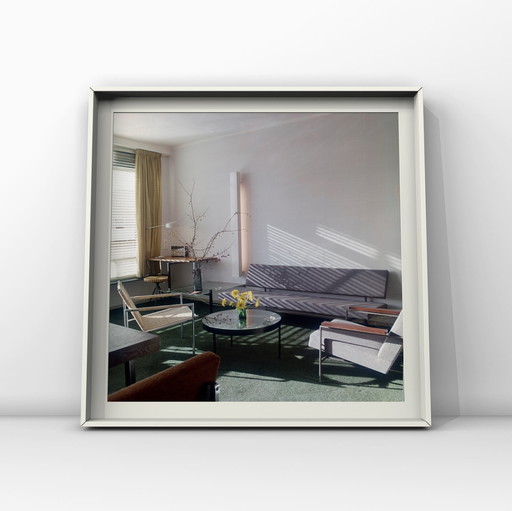 1x Wohnzimmer/Salon aus der Mitte des 20. Jahrhunderts, Niederlande, 1964 | Martin Visser