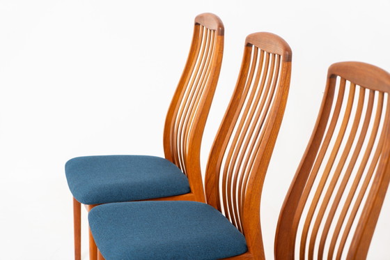 Image 1 of Set of 4 Dining Chairs by Kai Kristiansen for Schou Andersen