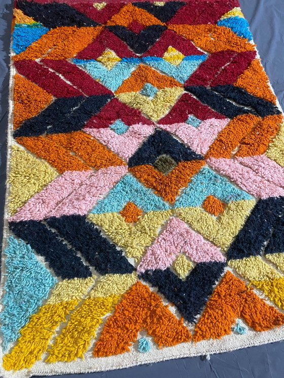 Natural handmade Moroccan rug 3 x 2 m – Rugs & carpets, Wool, Modern (photo 9 of 12)