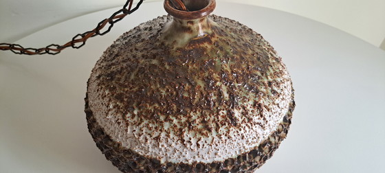 Image 1 of Vintage Brutalist hanglamp uit Sejer Factory, jaren 60
