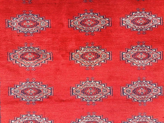 Image 1 of Handgemaakt Pakistaans Bukhara-tapijt