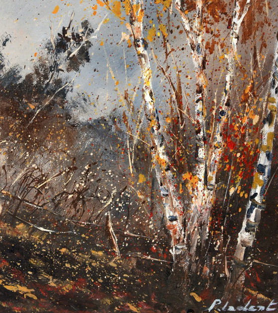Aspensiones in Autumn – Paintings & Drawings, Canvas (photo 4 of 5)