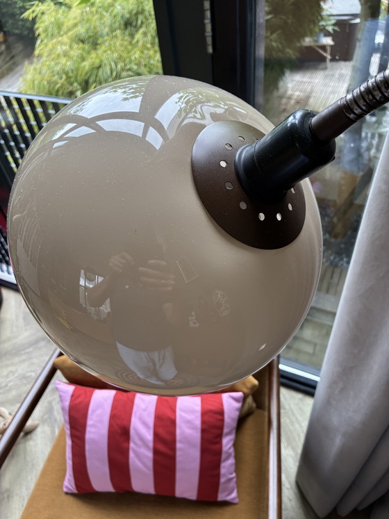Lampada vintage a collo di cigno Dijkstra – Lampade da terra, Metal, Plastic (photo 8 of 11)