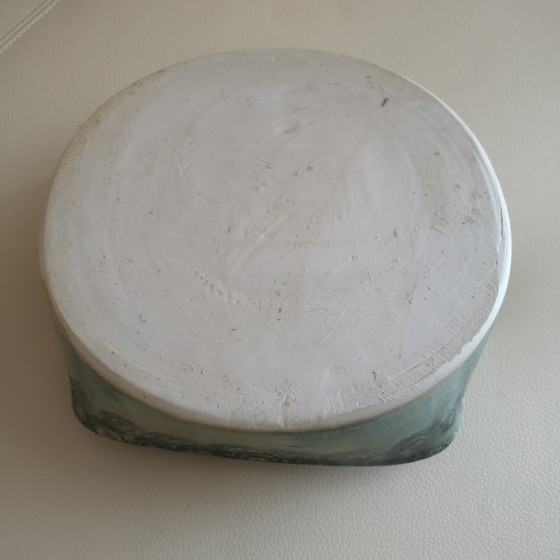 Image 1 of Casseruola in ceramica solida fatta a mano, resistente al calore, unica