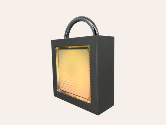 Bieffeplast Valigetta (Briefcase Lamp) – Table lamps, Glass, Metal (photo 2 of 5)