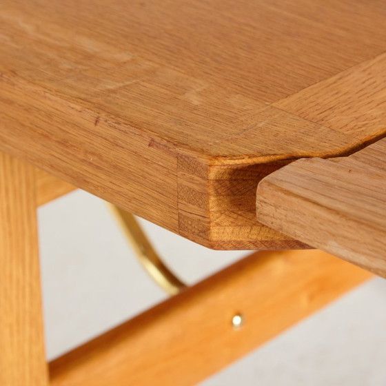 MK11217 Restored Oak Dining Table – Wood (photo 4 of 14)