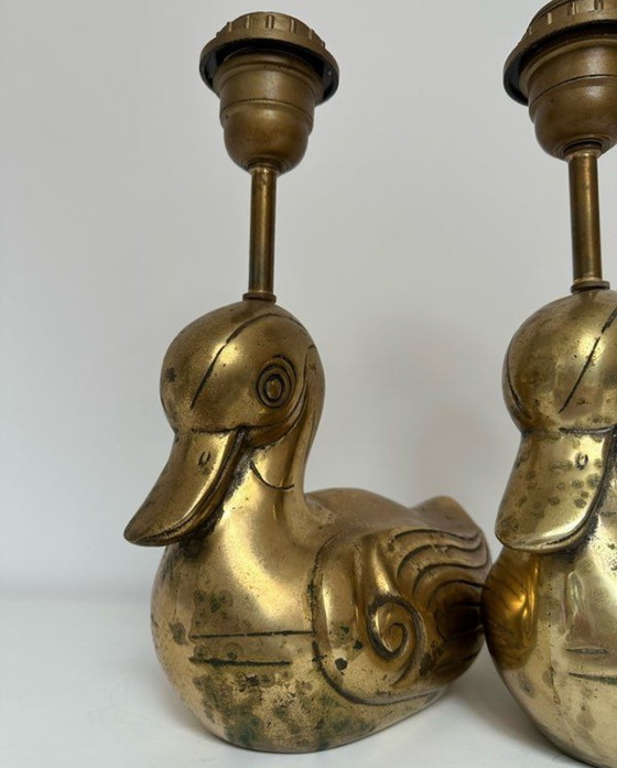 Image 1 of Paar zoömorfe (dierlijke) lampen