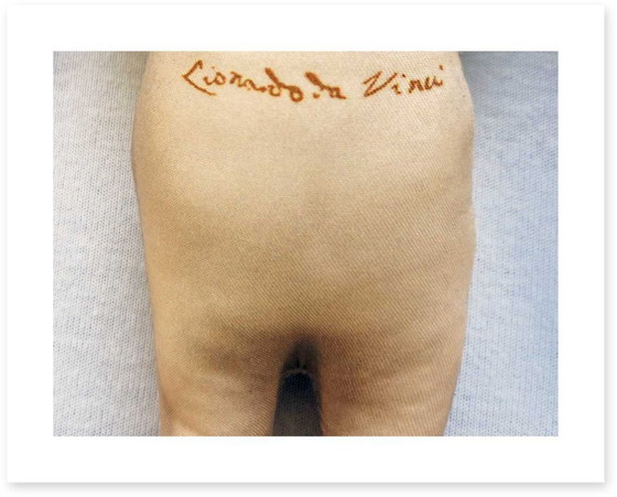 Image 1 of Scultura artistica della Monna Lisa | Oggetto d'arte ispirato al Rinascimento | Pezzo d'arredo contemporaneo