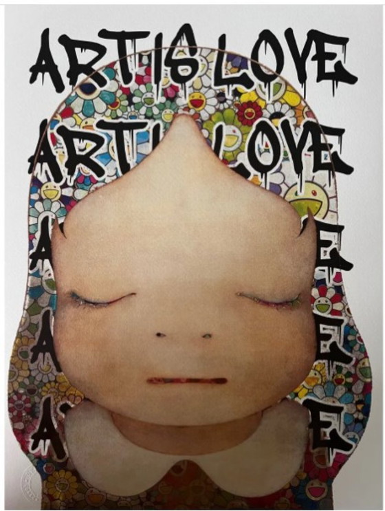 Image 1 of Set 2 - DEATH NYC - Murakami Nara Girl