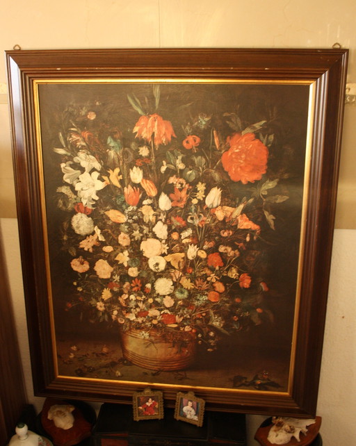 Jan Brueghel the Elder "Still Life with Bouquet of Flowers" 78 x 94 cm
