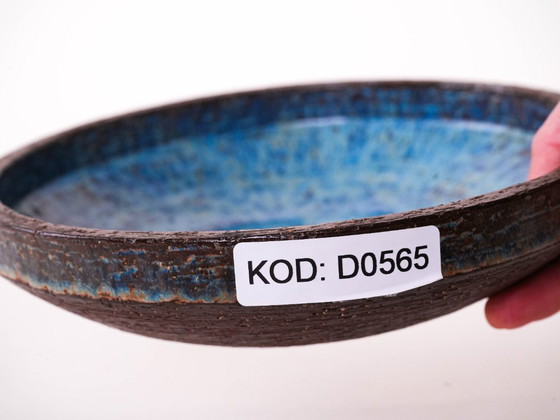 Image 1 of Bandeja de cerámica, diseño danés, década de 1960, fabricada en Bornholm.