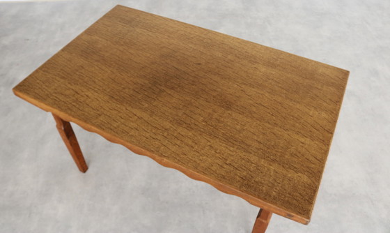 Image 1 of brutalist Henning Kjaernulf dining table