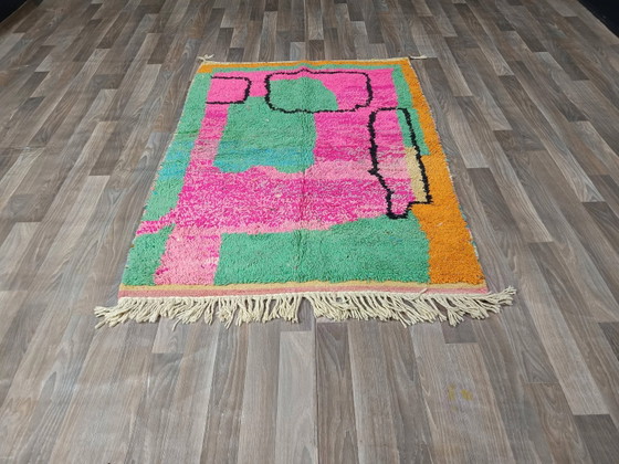 Alfombra tradicional hecha a mano 250cm x 150cm Marroquí – Wool (photo 2 of 11)