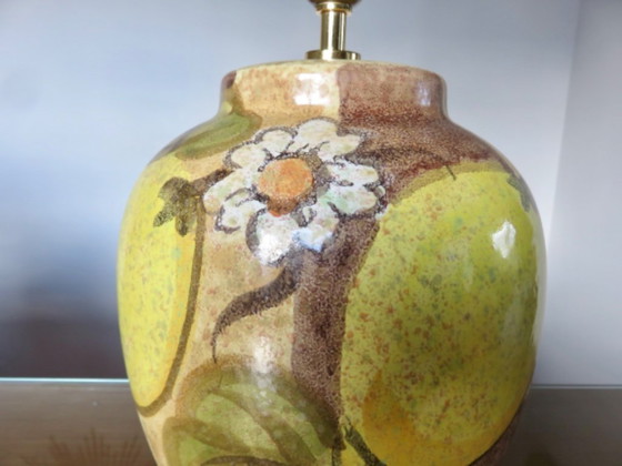 Image 1 of Keramische lamp van Hubert Olivier, Frankrijk, jaren 80.