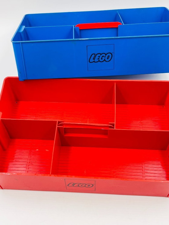 Image 1 of Lot de deux casiers Lego années 70