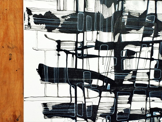 Natia Antadze Abstracte Compositie XXL – Schilderijen & Tekeningen, Canvas (photo 8 of 15)