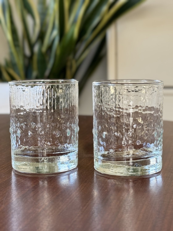 Image 1 of 3 bicchieri vintage Iittala serie Mesi design Tapio Wirkkala