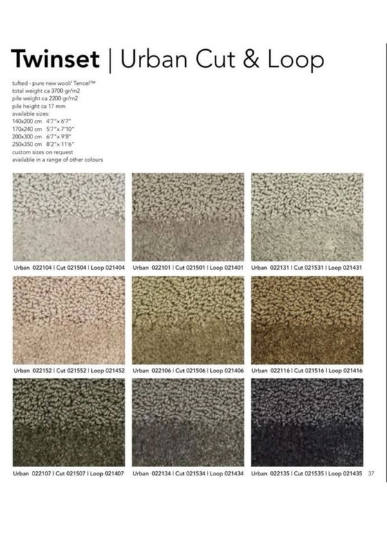 Image 1 of Brink en Campman Twinset Urban tapijt round