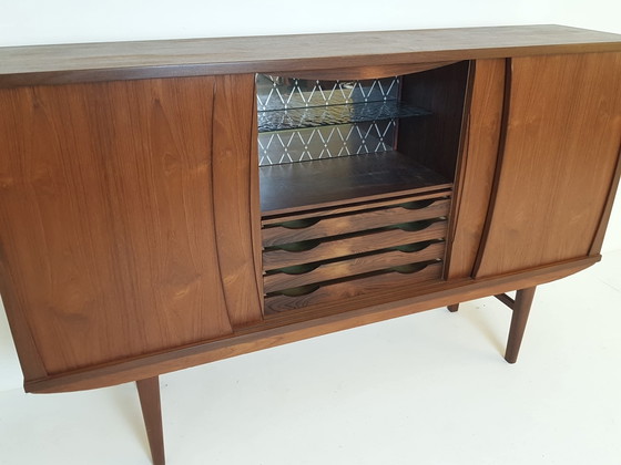 Meuble haut vintage danois | Armoire murale | Meuble mural en teck – Vaisseliers, Wood (photo 4 of 15)