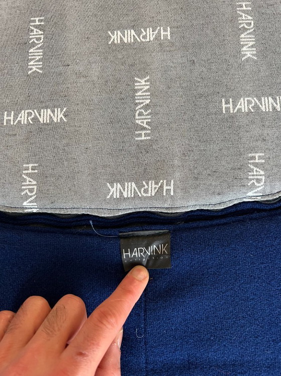 Image 1 of Fauteuil vintage Harvink Design - Postmoderne - Bleu