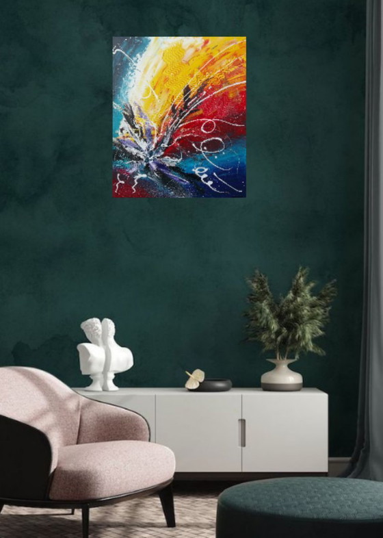 Image 1 of Vesuv – Originalgemälde des Künstlers 2Luss'Art