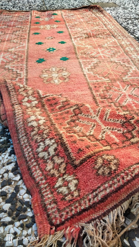 Image 1 of Handgeknoopt Berber kleed wol 167x75cm