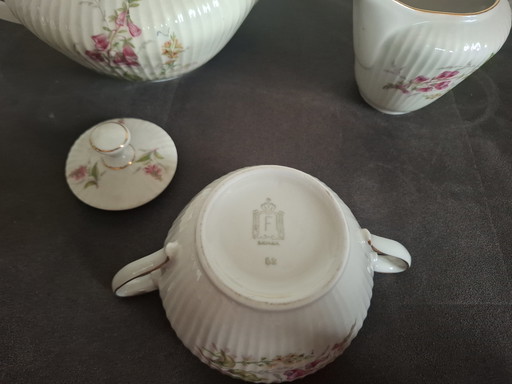 Vintage Bavaria Servies Theepot Suikerpot Melkkan – tafelwaar, Porcelain