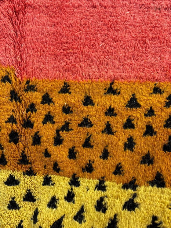 Image 1 of Colorful Moroccan Wool Rug 160x240 cm – Handwoven Berber Carpet, Modern Abstract Boho Style, Authentic Wool Area Rug