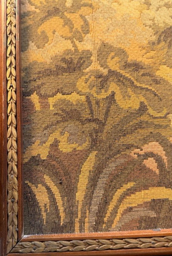 Vintage Aubusson Style Tapestry by Bobyrug 170x140.5 Cm, Wall decoration, Wood, Wool, Multi Color (photo 13 of 17)