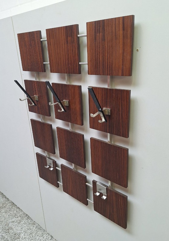 Image 1 of Porte-manteau mural des années 1960