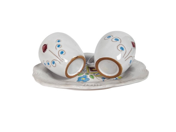 Image 1 of Sardegna Ceramiche - decor 'Pavoncella' - keramiek - Italiaans - 3e kwart 20e eeuw