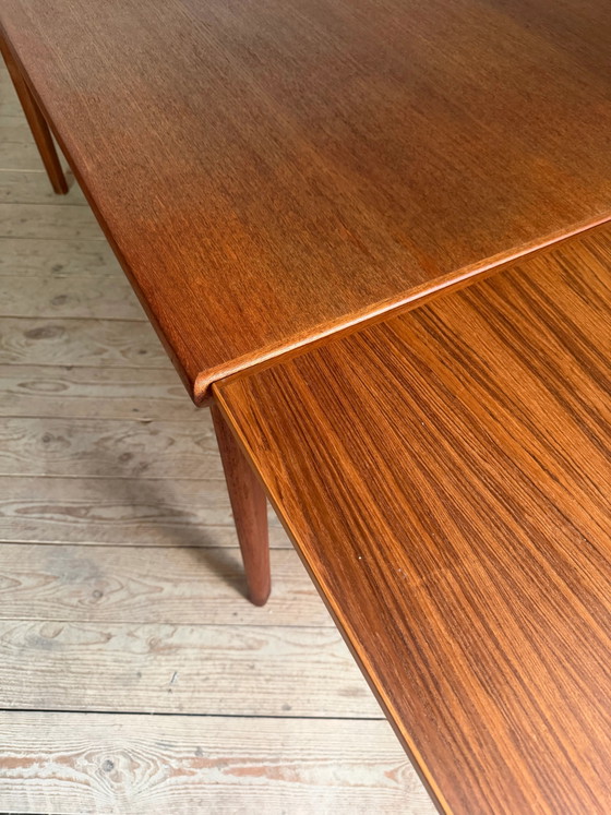 Image 1 of Vintage Scandinavian rectangular table in teak.