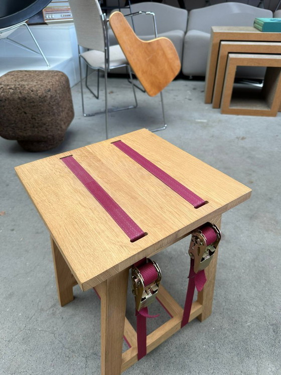 Image 1 of Vij5 Strap Hocker von Bram Burger & Stijn van der Vleuten (2x)