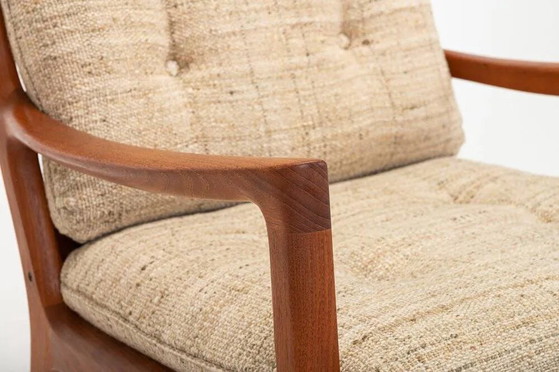 Poltrona di Ole Wanscher per Cado Møbelfabrik, Danimarca, anni '60 – Poltrone, Wool, Scandinavian (photo 6 of 13)