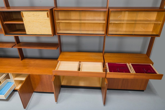 Image 1 of Mid-Century plankensysteem door Dieter Wäckerlin voor Behr, 1955