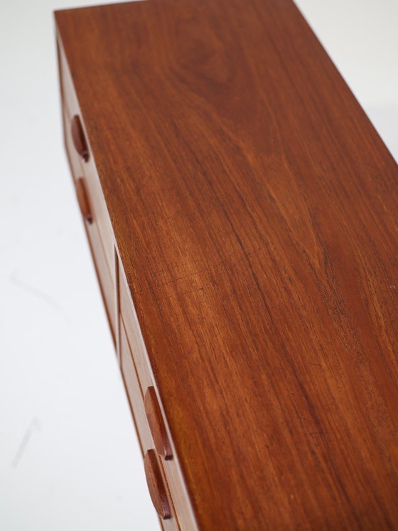 Image 1 of Cómoda de teca Kai Kristiansen, danesa, década de 1960