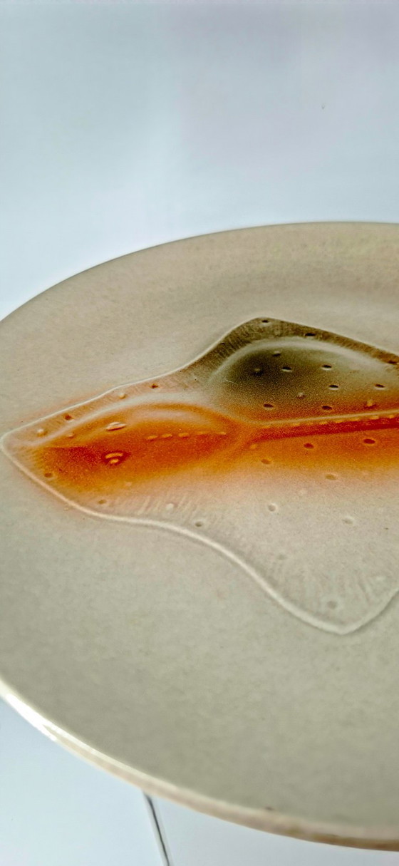 Set van 6 visborden – Saint-Amand aardewerk, vintage jaren 50-60 – saint arnand, Servies, Ceramic (photo 12 of 18)