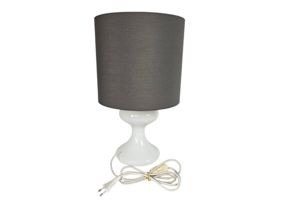 Image 1 of Design M - Ingo Maurer - model LM1 - opal glass - table lamp - 60's
